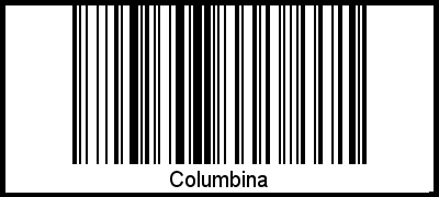Barcode-Grafik von Columbina