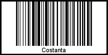 Barcode-Grafik von Costanta