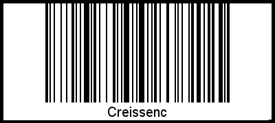 Barcode-Foto von Creissenc