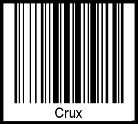 Barcode-Foto von Crux