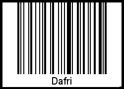 Barcode-Grafik von Dafri