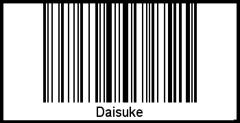 Barcode-Grafik von Daisuke