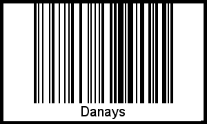 Interpretation von Danays als Barcode