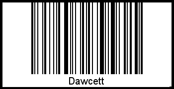 Barcode-Foto von Dawcett