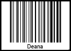 Barcode-Foto von Deana