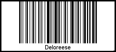 Barcode-Foto von Deloreese