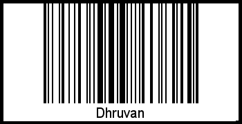 Barcode-Foto von Dhruvan