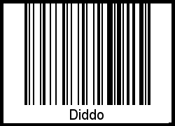Interpretation von Diddo als Barcode