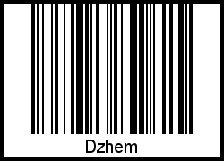 Barcode-Foto von Dzhem
