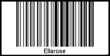 Barcode-Foto von Ellarose