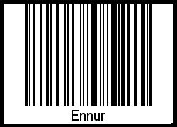 Barcode-Foto von Ennur