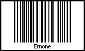 Barcode-Foto von Ernone