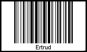 Barcode-Foto von Ertrud