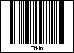 Barcode-Grafik von Etkin