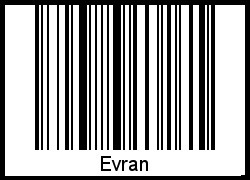 Barcode-Foto von Evran