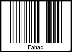 Barcode-Grafik von Fahad