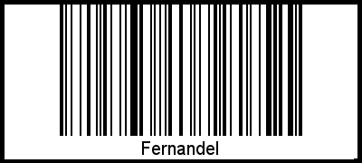 Barcode-Foto von Fernandel