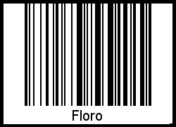 Barcode-Grafik von Floro