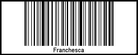 Barcode-Grafik von Franchesca