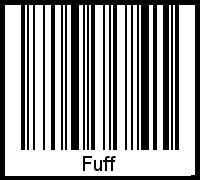 Barcode-Grafik von Fuff