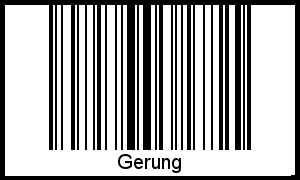 Barcode-Foto von Gerung