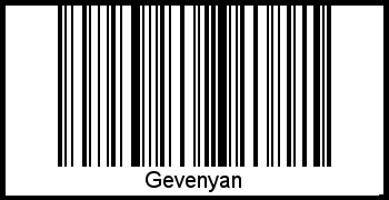 Barcode-Grafik von Gevenyan