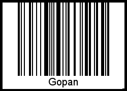 Barcode-Grafik von Gopan