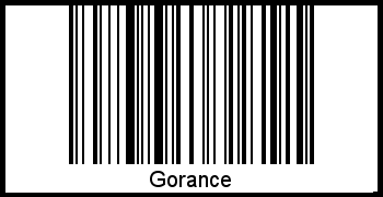 Barcode-Grafik von Gorance