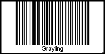 Barcode-Foto von Grayling