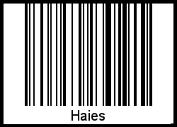 Barcode-Grafik von Haies