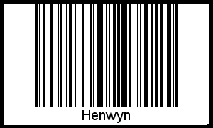 Interpretation von Henwyn als Barcode