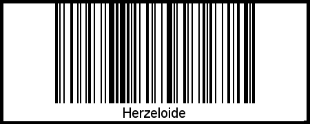 Barcode-Foto von Herzeloide