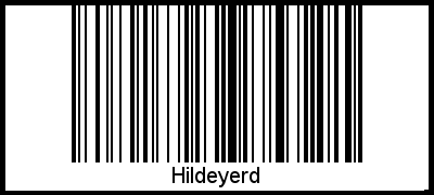 Barcode-Grafik von Hildeyerd