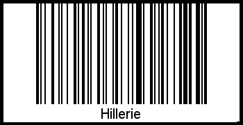 Interpretation von Hillerie als Barcode