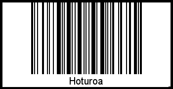 Barcode-Grafik von Hoturoa