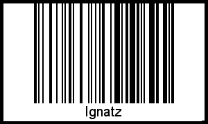 Barcode-Grafik von Ignatz