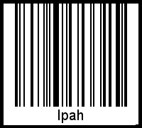 Barcode-Grafik von Ipah