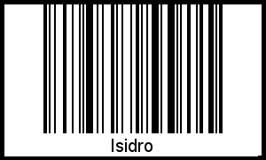 Barcode-Foto von Isidro