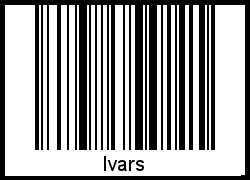 Ivars als Barcode und QR-Code