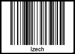 Barcode-Foto von Izech