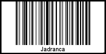 Jadranca als Barcode und QR-Code