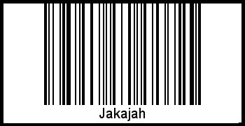 Barcode-Foto von Jakajah