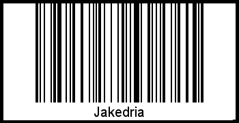 Barcode-Grafik von Jakedria