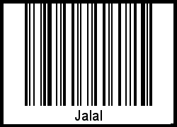 Barcode-Grafik von Jalal