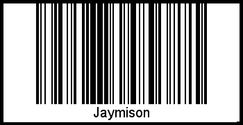 Interpretation von Jaymison als Barcode