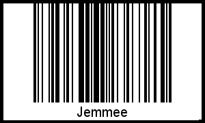 Jemmee als Barcode und QR-Code