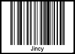 Barcode-Foto von Jincy