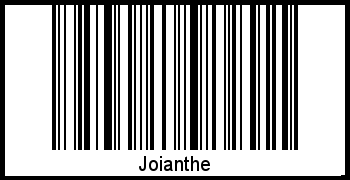 Barcode-Foto von Joianthe