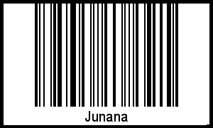 Barcode-Foto von Junana