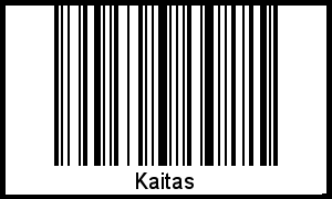 Interpretation von Kaitas als Barcode